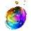 Iridescent Pebble
