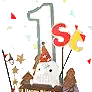 First Anniversary Cake