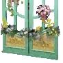 Opened Flower Partition