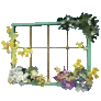 Flower Door Frame