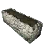 [Manor] Rectangular Stone Flowerbed (For Trees)