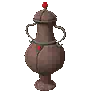 Ruby Gourd Bottle