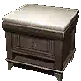 Fleece Bedside Table