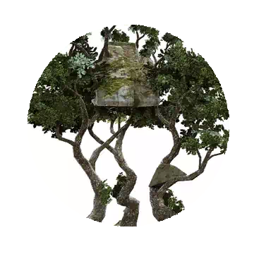 Triangle Ruins Tree
